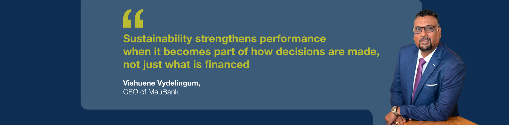 Building a Stronger Model for Sustainable Banking