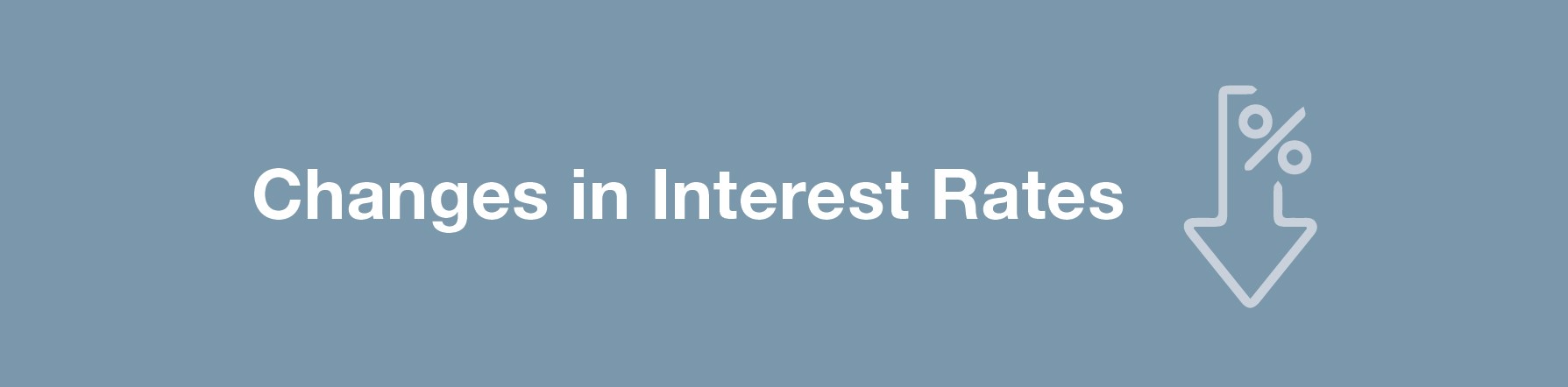 COMMUNIQUE – Change in Interest rates